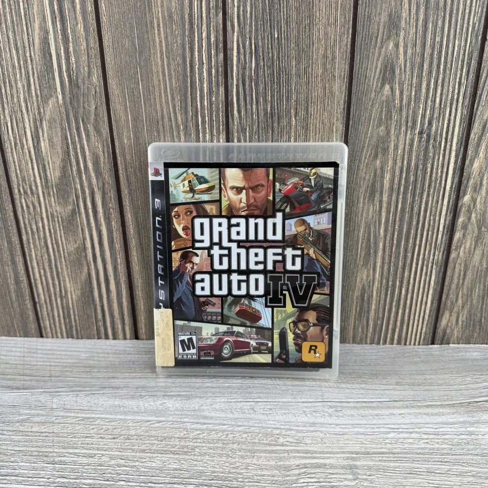 Grand Theft Auto IV (PlayStation 3, 2008) Not Map Tested